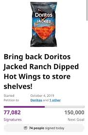 Review: Doritos Jacked Ranch Dipped Hot Wings Chips & The Winner Of The  #Merciawards Gift Pack Is… & More | Junk Food Guy: Your Daily Snack Of Junk  Food, Pop Culture, &