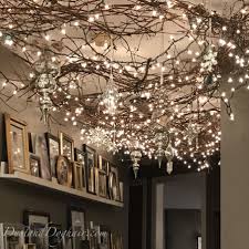 Magical Lighted Hallway For Christmas Christmas Ceiling Decorations Ceiling Decor Christmas Lights