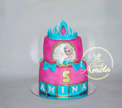 Visualizza altre idee su frozen, torte, torte a tema. Pink Frozen Cake Cake By Torte Amela Cakesdecor