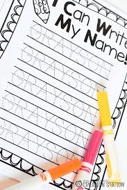 Name Writing Practice Handwriting Freebie Name Writing Practice Preschool Names Preschool Writing