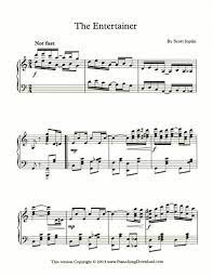 C major (sounding pitch) ( view more c major music for piano ) The Entertainer Free Sheet Music Free Sheet Music Piano Sheet Music Free Sheet Music