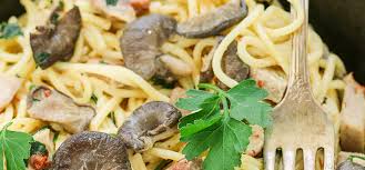 Maybe you would like to learn more about one of these? Creamy Oyster Mushroom Pasta With Chicken And Bacon Recipe Umm