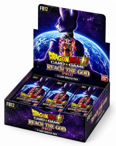 Dragon Ball Super Fusion World FB12 Reach the God Booster Box Sealed Case English