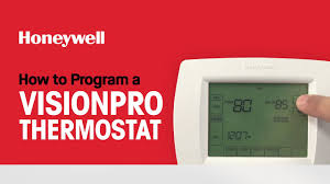 The compressor, condenser and evaporator are housed in a compact unit. How To Program A Honeywell Visionpro Thermostat Youtube