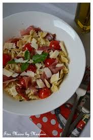 Salade De Pates Jambon Cru Tomates Et Parmesan In 2020