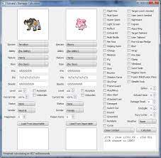 Attack does depends in part on what kind. Smogon Dmg Calc Leadernew
