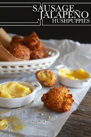 Try them with really crunchy fried shrimp. Sausage Jalapeno Hushpuppies Shutterbean
