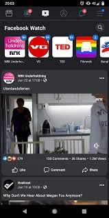 In the facebook app, tap the hamburger menu, which looks like three horizontal lines. My Facebook App Had Dark Mode For A Minute Android