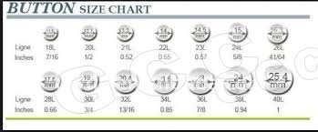 Button Size Chart Jasonkellyphoto Co