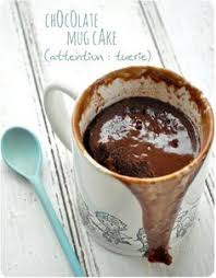 Chocolate Mug Cake Pich A La Fraise Recette Recette Chocolat Recette Mugcake