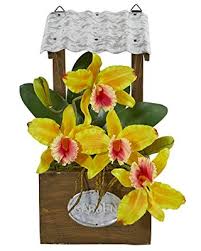 Get information, directions, products, services, phone numbers, and reviews on orchid island roofing in vero beach, undefined discover more roofing, siding, and sheet metal work companies in vero. New Deals On Nearly Natural 14in Cattleya Orchid Artificial Arrangement In Tin Roof Planter Silk Plants Yellow
