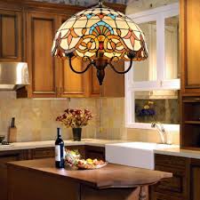 Shop wayfair for all the best pull chain ceiling fans. Bowl Shade Ceiling Light With Pull Chain 3 Lights Tiffany Victorian Stained Glass Hanging Light For Foyer Beautifulhalo Com