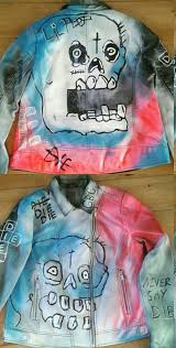 Pin By Dragon Fire On Lil Peep Lil Peep Hellboy Lil Peep Beamerboy Painted Denim