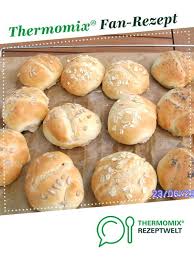 Schnelle Sonntagsbrotchen Rezept Rezepte Thermomix Rezepte Thermomix
