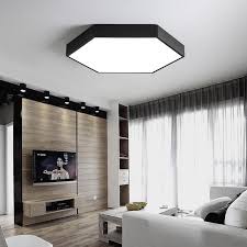 Hexagon 5 Led Ceiling Light Modern Ceiling Light Modern Led Ceiling Lights Modern Lamps Living Room