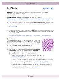 Cell division gizmo answer key. Explore Learning Cell Division Gizmo Cell Division Gizmo Cell
