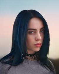 Billie Eilish Dark Blue Hair Photo Sleek Celebs Celebrity Hairstyles In 2020 Dark Blue Hair Blue Hair Light Blue Hair