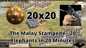 Look through examples of rush along translation in sentences, listen to pronunciation and learn grammar. The Malay Stampede 20 Elephants In 20 Minutes Age Of Empires Ii Definitive Edition Youtube