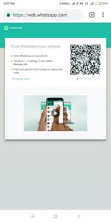 You can think of it as an advanced form of a barcode. Can I Use Whatsapp Web On Phone Quora