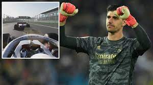 Thibaut courtois and ian poulter have been confirmed as the latest sporting stars who will take on formula 1 drivers in a virtual gp, with the pair set to line up alongside charles leclerc and carlos. From The Pitch To The Pits Thibaut Courtois Swaps Sports As He Gets Set To Compete In F1 Esports Chinese Grand Prix Video Rt Sport News