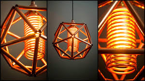 Get inspired for your home and business decor with these gorgeous geometric shaped lamps and lighting fixtures. Steampunk Diy Industrial Pipe Geometric Lamp 5 Youtube