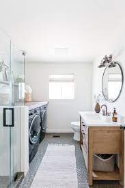 It's best to consult with a professional electrician about swapping these outlets out for the first step in planning how to convert your laundry room to a bathroom is to design the new space. Laundry Bathroom Combo How To Form The Perfect Team Houzz Nz