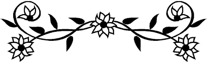 Flower Border Clip Art Black And White Clipart Panda Free Clipart Images Clip Art Borders Flower Border Clipart Flower Border