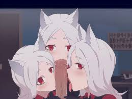 cerberus helltaker gifs  funny cocks & best free porn: r34, futanari,  shemale, hentai, femdom and fandom porn