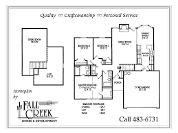 The door on the left leads to that bonus room. Master On Main Kristen Fall Creek Homes