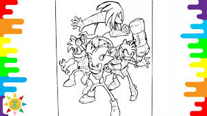 Sonic boom tails the yellow fox with two tails. Download Sonic Boom Coloring Pages Amy Rose Tails Knuckles