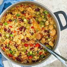 Cajun Jambalaya Recipe With Kidney Beans Soo Flavorful And Actually Easy To Make This Recipe In 2020 Jambalaya Recipe Jambalaya Recipe Easy Recipes With Kidney Beans