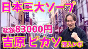 吉原】総額83000円の日本三大ソープに全財産突っ込んで潜入してみた - YouTube