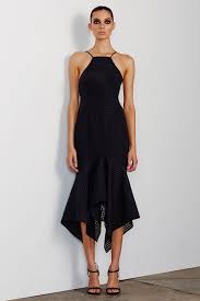 Lucia Lace Up Cocktail Dress Black Cocktail Dresses Shona Joy