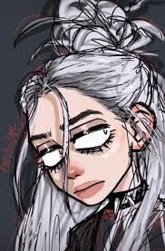 Billie Billieeillish Drawings Billie Billie Eilish Drawing People