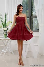 Wpid Short Dark Red Dress With Sleeves 2016 2017 2 Jpg 494 750 Dark Red Dresses Red Cocktail Dress Dark Red Cocktail Dress