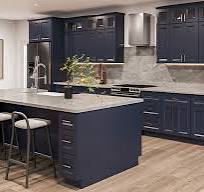Blue Kitchen Cabinets - Stylish, High-Quality, and Durable