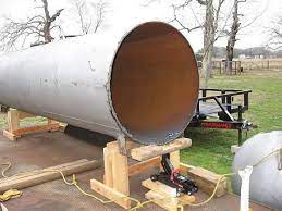The Smoker King 1000 Gallon Propane Tank Bbq Smoker Build Diy Bbq Propane Tank Bbq Smoker Trailer