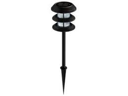 Hampton Bay 79339 3tier Outdoor Led Solar Lights 6pack Newegg Com