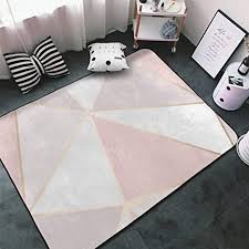 Maybe you would like to learn more about one of these? Amazon Com Modreach Area Rugs Shag Rug Cozy Soft Carpet Accent Home Decor For Open Spaces And Living Room Bedroom 60 X39 Rectangle Rose Gold Geometric Mirror Pattern Kitchen Dining