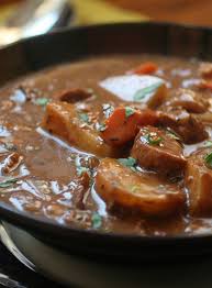 How to make street wanke stew. Seitan Porcini Beef Stew