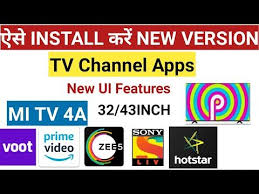 Mi Tv 4a Update Apps Features Sony Liv Hotstar Voot Zee5 Amazon Prime Youtube Video App Amazon Prime Video Prime Video