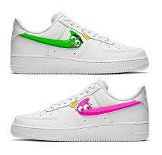The Fairly Oddparents Nike Air Force 1 Custom Swoosh - Etsy