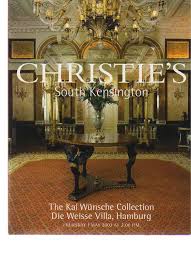 Der modemogul aus hamburg soll auf einer kreuzfahrt verschwunden sein Christies 2003 The Kai Wunsche Collection Die Weise Villa 12 20 The Catalog Star Com Online Auction Catalogues