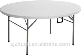 Plastic Folding In Half Round Table Made In China Buy Folding In Half Round Table Plastic Folding In Round Table And Chairs Round Folding Table Folding Table