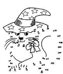 Dot to dot coloring pages, or 'connect the dots' game as i like to call it, are great for practicing numbers and developing drawing skills at the same time! Halloween Dot To Dot Printables Google Search Halloween Coloring Pages Halloween Coloring Halloween Printables