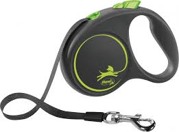 How many ways can you use a flexi clip? Trixie Flexi Black Design Retractable Tape Leash For Dogs