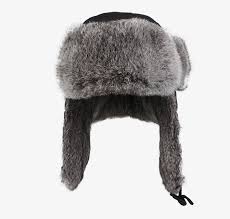 As you can see, there's no background. å¡è'™kenmont Rabbit Fur Lei Feng Hat Winter Fur Hat Men Men S Black Faux Fur Russia Trapper Cap Aviator Hat Png Image Transparent Png Free Download On Seekpng