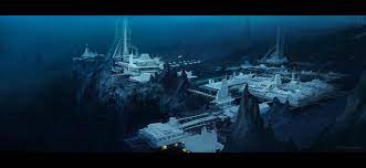 Underwater Base Thomas Pringle Sci Fi Concept Art Environment Concept Art Concept Art