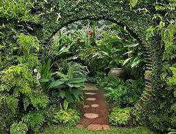 Moon Gate Garden Archway Beautiful Gardens Shade Garden Design