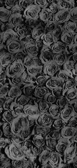 Check out this fantastic collection of dark aesthetic wallpapers. Rose Dark Bw Pattern Iphone X Wallpapers Free Download